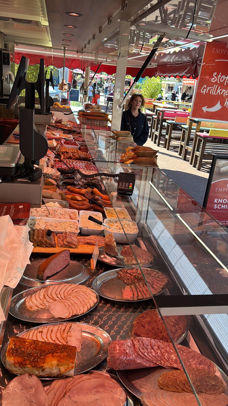Fischer Marktstand Theke